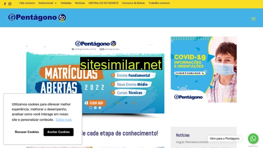pentagonoedu.com.br alternative sites
