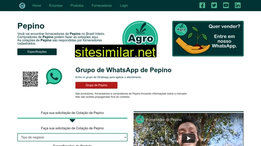 pepino.agr.br alternative sites