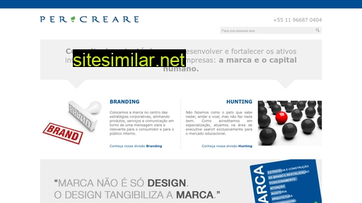 percreare.com.br alternative sites