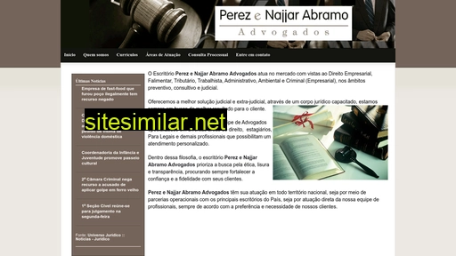 pereznajjarabramo.com.br alternative sites