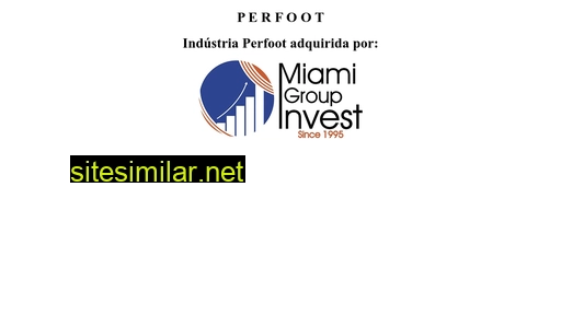 perfoot.com.br alternative sites