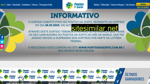 pernambuco.pontosdasorte.com.br alternative sites