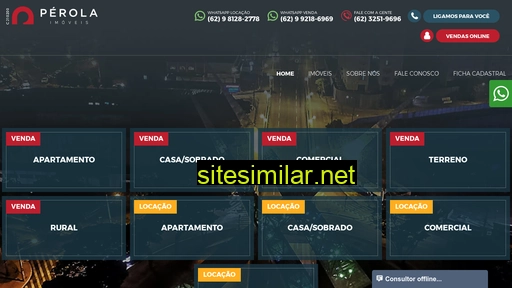 perolaimobiliaria.com.br alternative sites