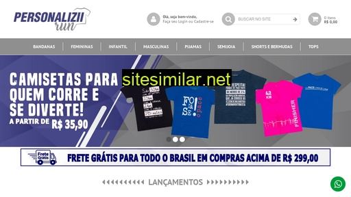 personaliziirun.com.br alternative sites