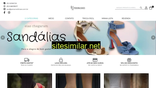 personalshoes.com.br alternative sites