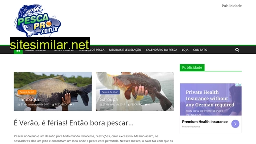 pescapro.com.br alternative sites