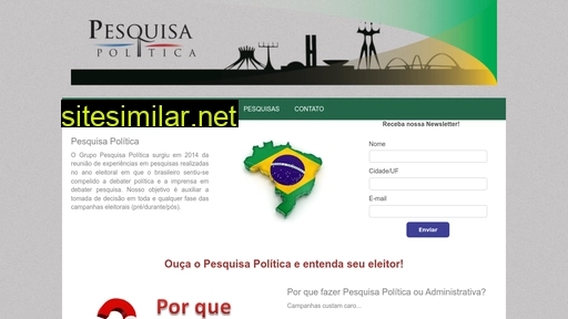 pesquisapolitica.com.br alternative sites