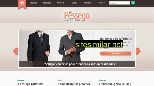 pessegoentretelas.com.br alternative sites