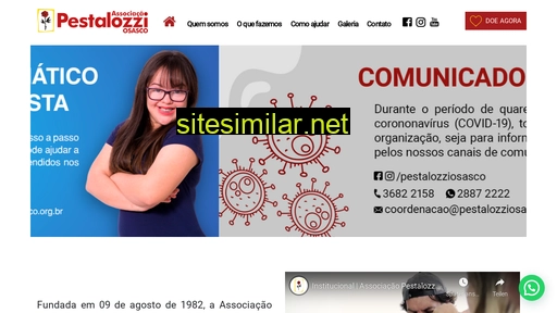 pestalozziosasco.org.br alternative sites