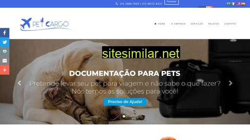 petcargo.com.br alternative sites