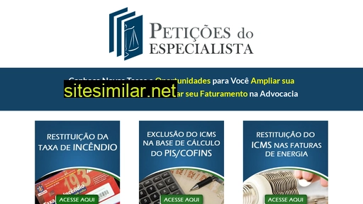 peticoesdoespecialista.com.br alternative sites
