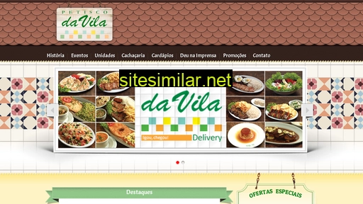 petiscodavila.com.br alternative sites