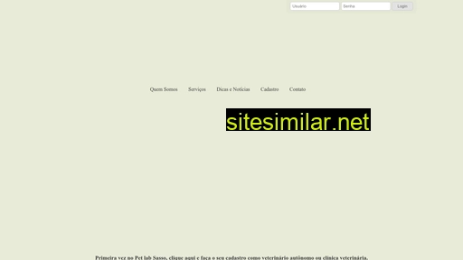 petlabsasso.com.br alternative sites