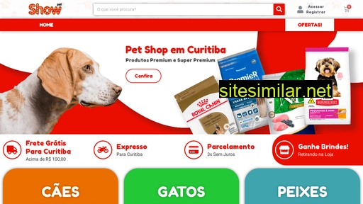 petshowonline.com.br alternative sites