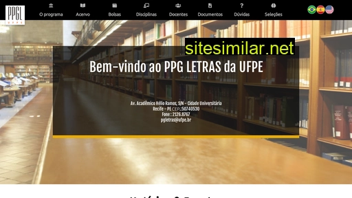 pgletras.com.br alternative sites