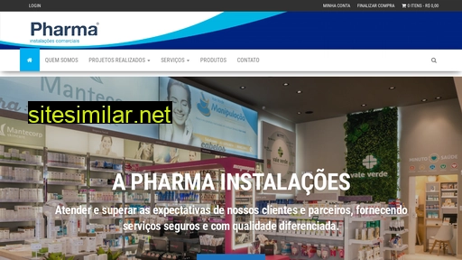 pharmainstalacoes.com.br alternative sites