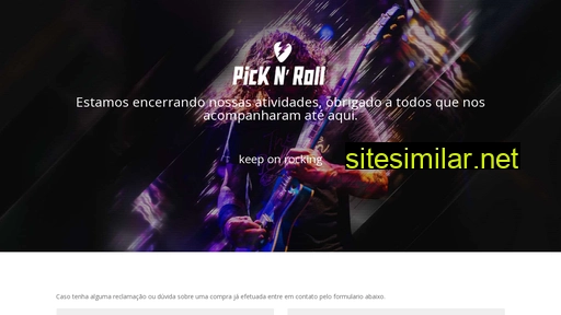 picknroll.com.br alternative sites
