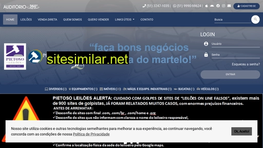 pietosoleiloes.com.br alternative sites