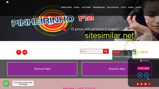 pinheirinhofm.com.br alternative sites