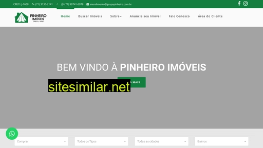 pinheiroimoveis.imb.br alternative sites