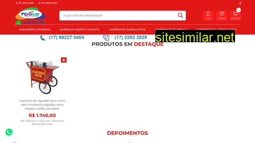 pipocar.com.br alternative sites
