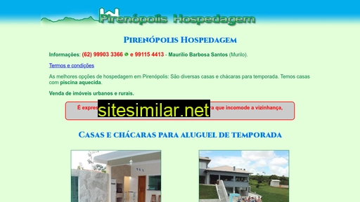 pirenopolishospedagem.com.br alternative sites