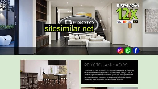 pisoslaminadosemcanoas.com.br alternative sites