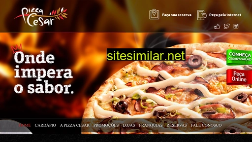pizzacesar.com.br alternative sites