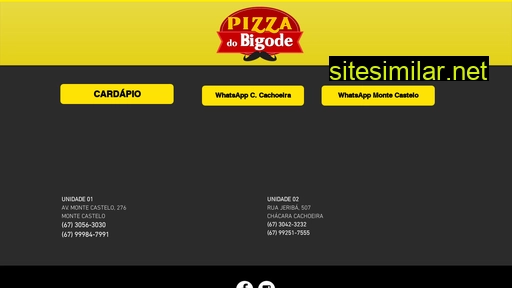 pizzadobigode.com.br alternative sites