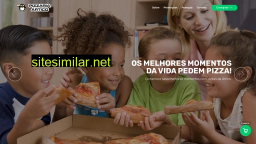pizzariaartico.com.br alternative sites