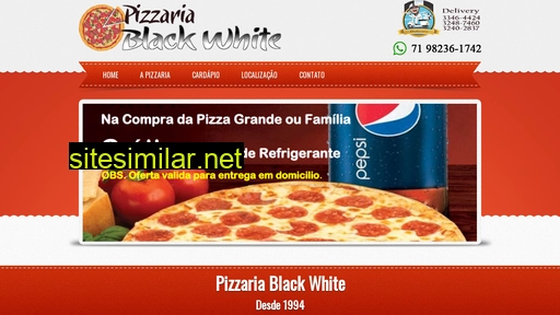 pizzariablackwhite.com.br alternative sites