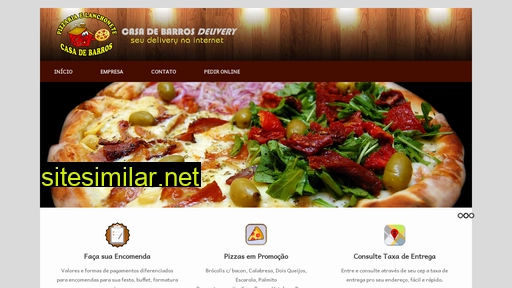 pizzariacasadebarros.com.br alternative sites