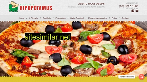 pizzariahipopotamus.com.br alternative sites