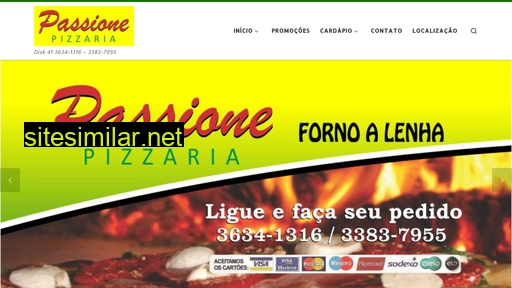 pizzariapassione.com.br alternative sites