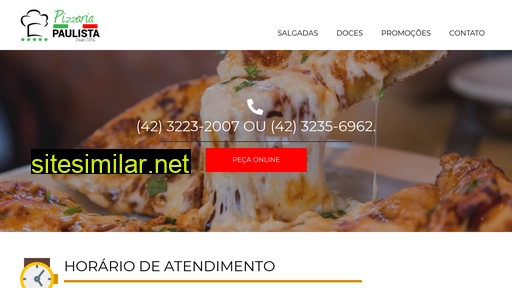 pizzariapaulistapg.com.br alternative sites