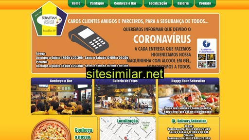 pizzariasebastian.com.br alternative sites