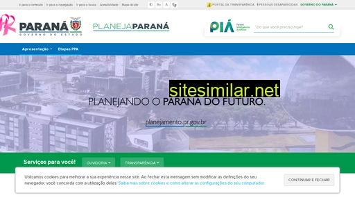 planejaparana.pr.gov.br alternative sites