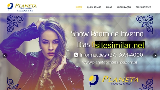 planetacentershop.com.br alternative sites