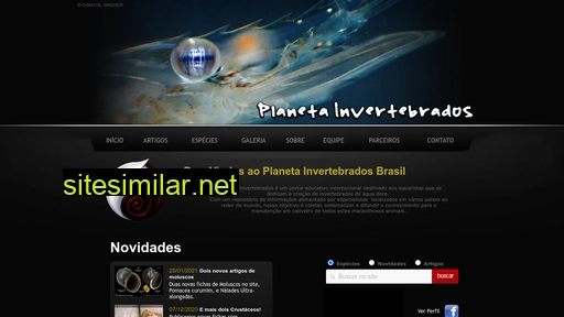 planetainvertebrados.com.br alternative sites