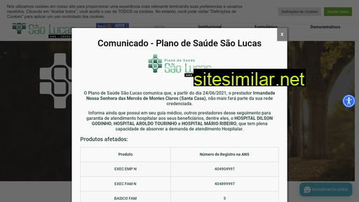 planodesaudesaolucas.com.br alternative sites