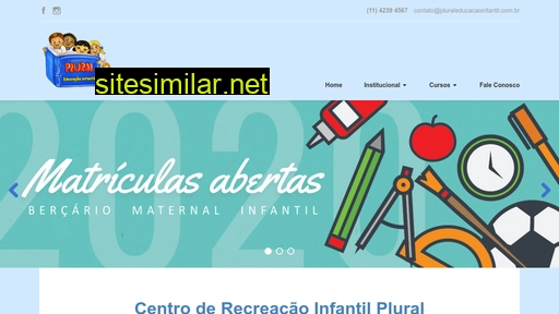 pluraleducacaoinfantil.com.br alternative sites