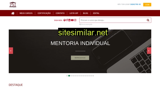 pmcursos.com.br alternative sites