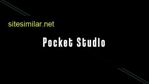 Pocketstudio similar sites