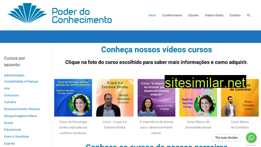 poderdoconhecimento.com.br alternative sites