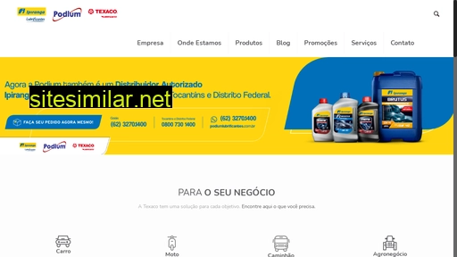 podiumlubrificantes.com.br alternative sites