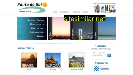 pontadosol.com.br alternative sites