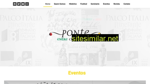 ponteentreculturas.com.br alternative sites
