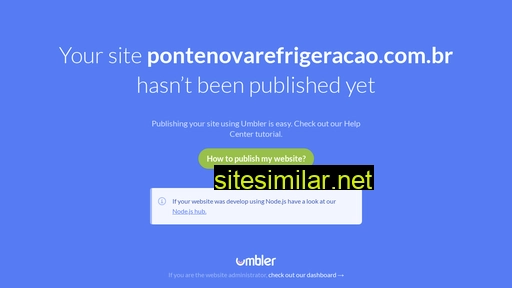 pontenovarefrigeracao.com.br alternative sites