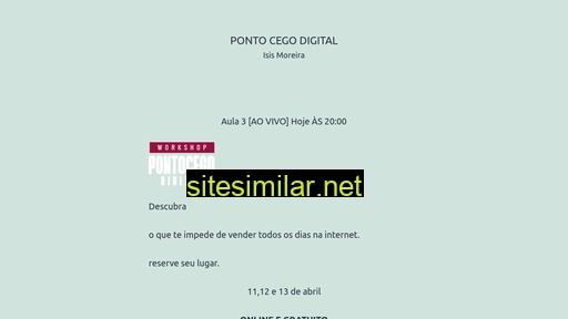 pontocegodigital.com.br alternative sites