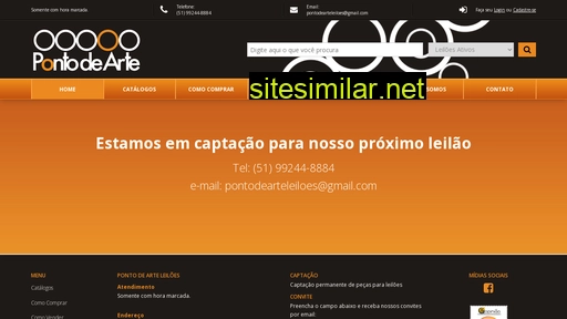 pontodearteleiloes.com.br alternative sites